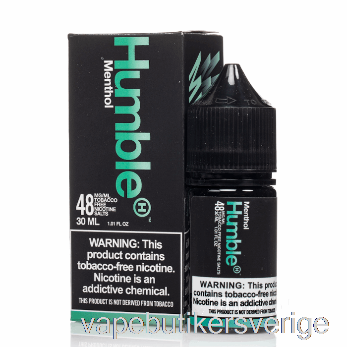 Vape Sverige Mentol - ödmjuka Salter - 30ml 48mg